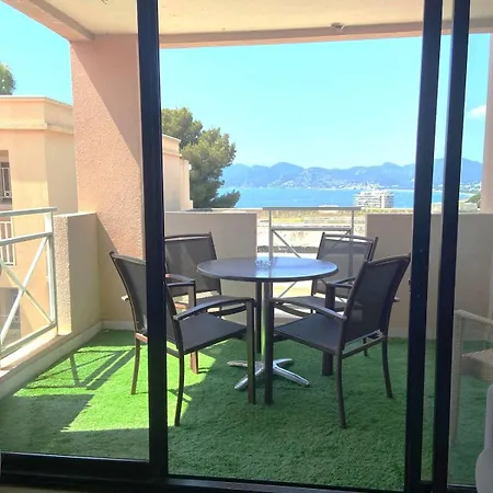 Le Francia - T2 30m2 - Piscine - Vue Apartmán *